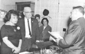 Adelita, la mujer que sin armas ni cananas fue a la guerra 2 Adela Velarde y el Coronel Alfredo Villegas en su boda en 1961 1 1024x652 1