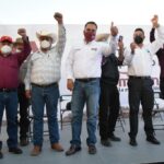 “Vamos a invertir en la tecnificación del riego agrícola para que el agua nos dure muchos años”: Loera de la Rosa 3 Arranque Loera CHT 9