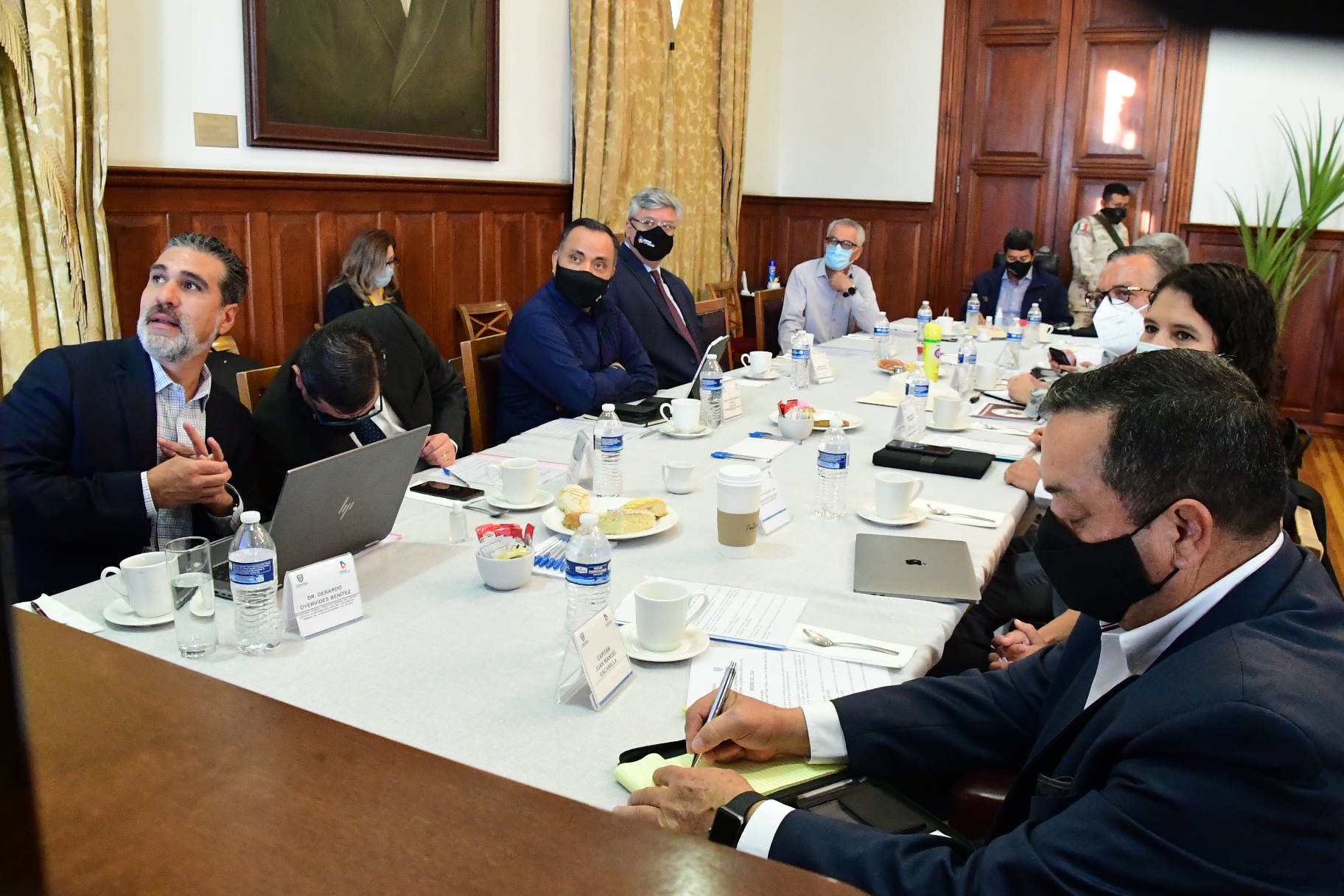 Intervienen mandos federales en Mesa de Seguridad realizada en Chihuahua 3 DSC 3651