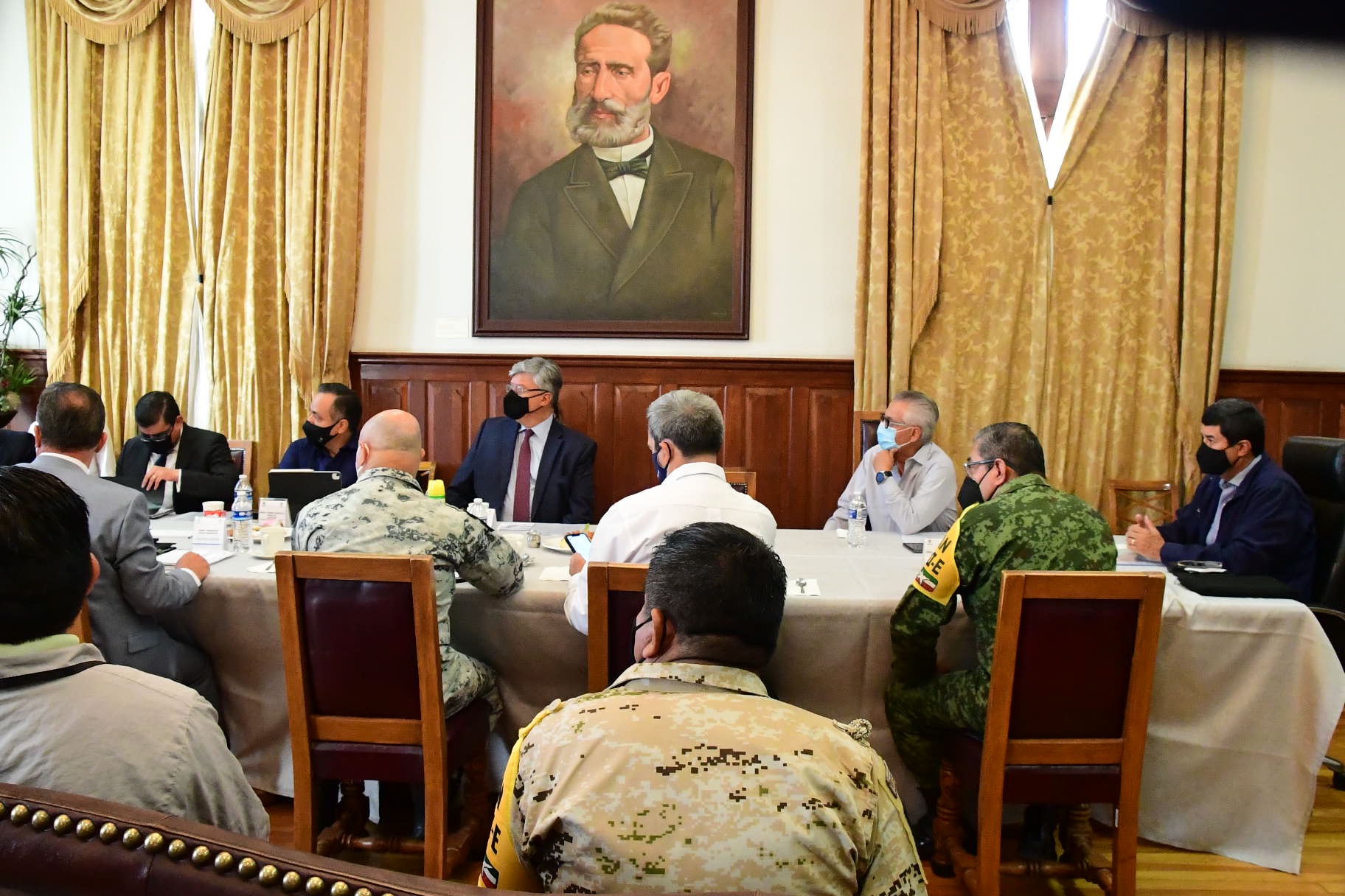 Intervienen mandos federales en Mesa de Seguridad realizada en Chihuahua 5 DSC 3652