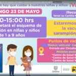 Vacunacion domingo 23 mayo