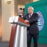 López Obrador: Junio inicia con récord de vacunación al superar las 800 mil aplicaciones en un día 4 02 06 2021 CONFERENCIA DE PRENSA MATUTINA FOTO 02