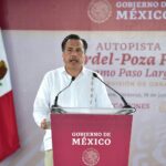 López Obrador supervisa construcción de Autopista Cardel – Poza Rica 13 18 06 2021 SUPERVISION DE OBRA AUTOPISTA CARDEL POZA RICA MARTINEZ DE LA TORRE VERACRUZ FOTO 012