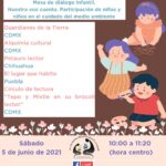 Mesa de di logo infantil