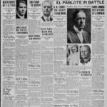 Nota del asesinato de El Pablote El Paso Evening Post