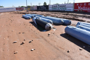 Instalacion de pasto sintetico en estadio revolucion 1