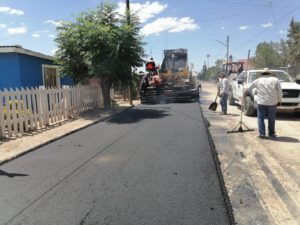 Pavimentarán Colonia 1 de Mayo y repavimentarán el acceso Norte 1 PAVIMENTACION DE CALLES EN LA 1 DE MAYO 1