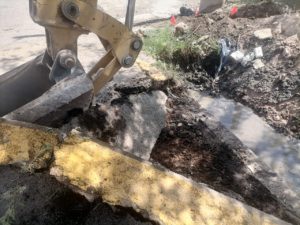 Reparacion de puente vehicular sobre avenida Benito Juarez 2