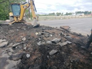 Reparacion de puente vehicular sobre avenida Benito Juarez 4