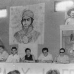 Reunion campesina en Parral Chih. 1962