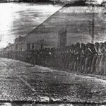 Paso del Norte y la guerra de 1847 6 daguerrotipo de la guerra de 1847 Ejercito de EU invadiendo Saltillo 768x563 1