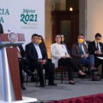 López Obrador firma convenio con Fundación Teletón para fortalecer atención a niñas, niños y jóvenes con discapacidad 1 12 08 2021 CONFERENCIA DE PRENSA MATUTINA FOTO 07
