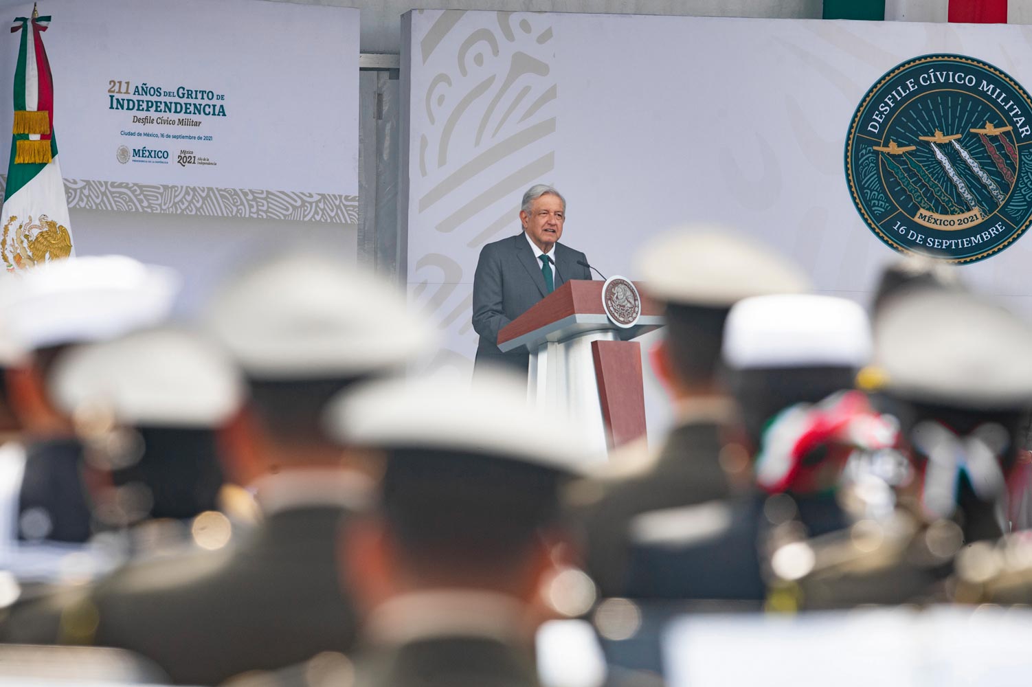 15 09 2021 DESFILE CIVICO MILITAR 211 AÑOS AÑOS DEL GRITO DE INDEPENDENCIA FOTO 029