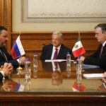 27SEP21 Presidente AMLO recepcion ministros Rusia 1