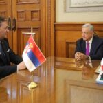 27SEP21 Presidente AMLO recepcion ministros Serbia 1