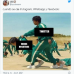 Estos son los mejores memes por la caída de WhatsApp, Facebook e Instagram 2 meme7