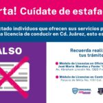 postal alerta licencias falsas 1