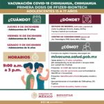 Casi 20 mil adolescentes juarenses se vacunaron lunes y martes 2 WhatsApp Image 2021 12 08 at 18.16.25