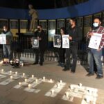 Iluminan con velas Plaza del Periodista por Margarito, José Luis y Lourdes 1 91DF8E82 4AC9 4523 8CE4 989F13538F3A