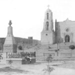 Mision Gpe porfiriana 1890a busto Benito Juarez 1024x555 1