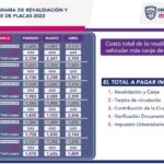 Invitan a aprovechar programa de descuentos en revalidación y canje de placas 1 WhatsApp Image 2022 01 20 at 13.22.51 1