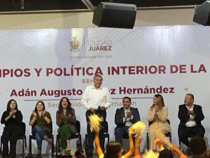 Adan Augusto en Juarez 2