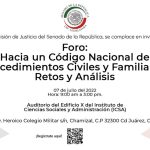 Convocan a foro del Código Nacional de Procedimientos Civiles y Familiares 1 WhatsApp Image 2022 07 04 at 1.23.19 PM