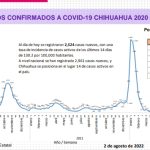 COVID-19: Se registran 2 mil 524 casos positivos en el estado, 819 corresponden a Juárez 2 Screenshot 2022 08 02 15 48 37 168
