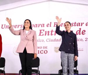 Concretan Secretaría de Bienestar y gobierno de la CDMX universalidad de la Pensión para Personas con Discapacidad 2 Ariadna Montiel Claudia Sheinbaum 2