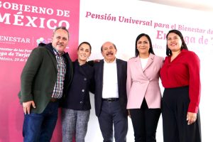 Concretan Secretaría de Bienestar y gobierno de la CDMX universalidad de la Pensión para Personas con Discapacidad 3 Ariadna Montiel Claudia Sheinbaum