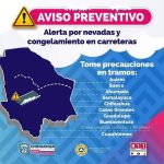 Alertan por marcado descenso de temperaturas y presencia de nieve y aguanieve 1 Imagen de WhatsApp 2022 11 25 a las 10.11.29