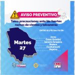 Traerán ingreso de dos frentes fríos fuertes rachas de viento y probabilidades de lluvias 1 IMG 20221227 WA0000