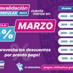 Aprovecha el segundo mes de descuentos en revalidación vehicular 1 Imagen de WhatsApp 2023 03 09 a las 17.09.30