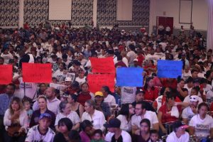 Acompañan Alcalde Pérez Cuéllar y Diputada Andrea Chávez a Adán Augusto López en conferencia impartida en Ciudad Juárez 11 Adan Augusto Mayo CDJ 11