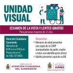 ¡Saca cita para obtener lentes gratuitos en Atención Ciudadana del Suroriente! 1 B3F1A095 E428 458F 88B5 8B988EC61574