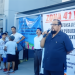 ¡Gobernadora... la cuestión didáctica nosotros las resolvemos en las aulas!: Prof. Juan Morúa 2 protesta por libros 1