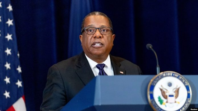 ARCHIVO - Subsecretario de Estado para la Oficina de Asuntos del Hemisferio Occidental, Brian Nichols. [REUTERS]