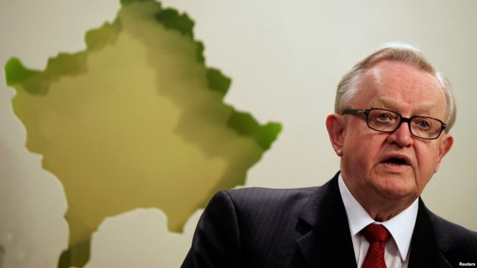 El expresidente de Finlandia y Premio Nobel de la Paz en 2008, Martti Ahtisaari, en una foto el 15 de junio de 2009.