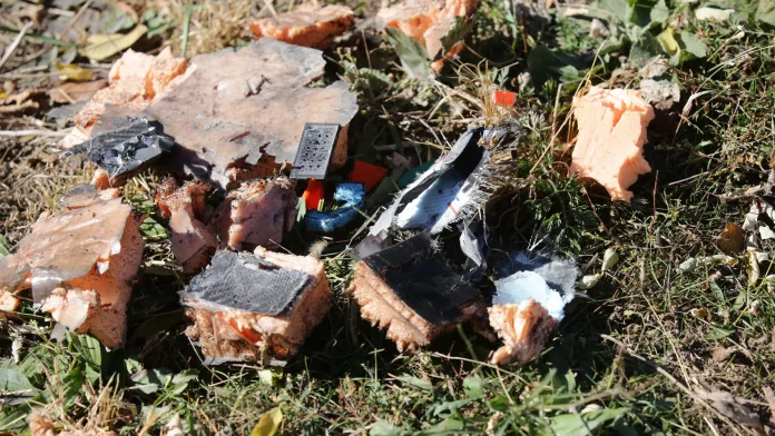 Fragmentos de un dron