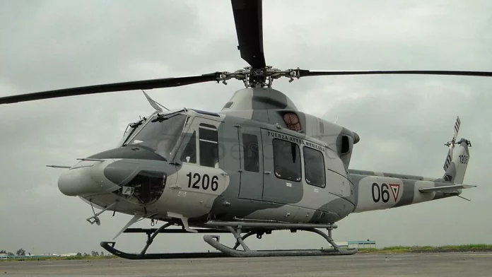 La aeronave tipo Bell 412