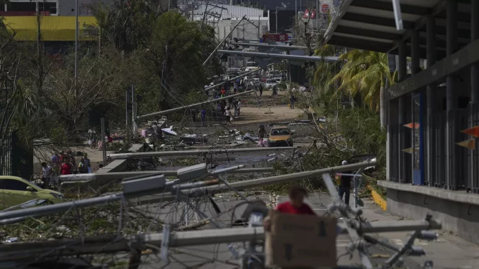 El huracán Otis devastó gran parte de Guerrero y el puerto de Acapulco. - Sputnik Mundo, 1920, 27.10.2023