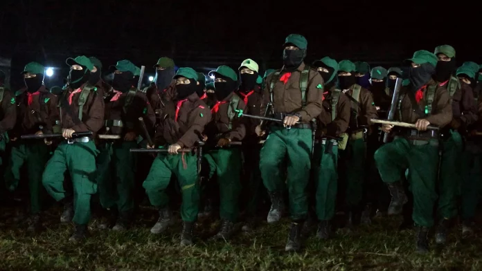 El Ejército Zapatista de Liberación Nacional (EZLN) conmemoró tres décadas de su primer levantamiento. - Sputnik Mundo, 1920, 04.01.2024