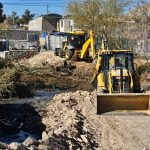 Trabaja J+ para resolver brote de drenaje en la colonia López Mateos 2 brote de drenaje