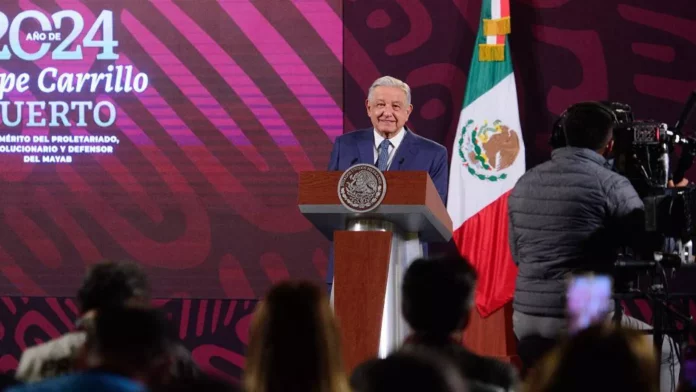 El presidente de México, Andrés Manuel López Obrador. - Sputnik Mundo, 1920, 14.02.2024