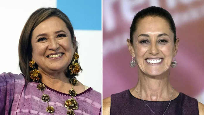 Xóchitl Gálvez (izquierda) y Claudia Sheinbaum (derecha), candidatas a la presidencia de México - Sputnik Mundo, 1920, 05.03.2024