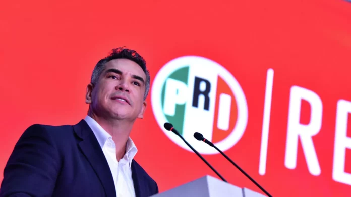 El dirigente nacional del PRI, Alejandro Moreno