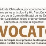 Culmina convocatoria para la presidencia de la CEDH el 28 de febrero 1 11191