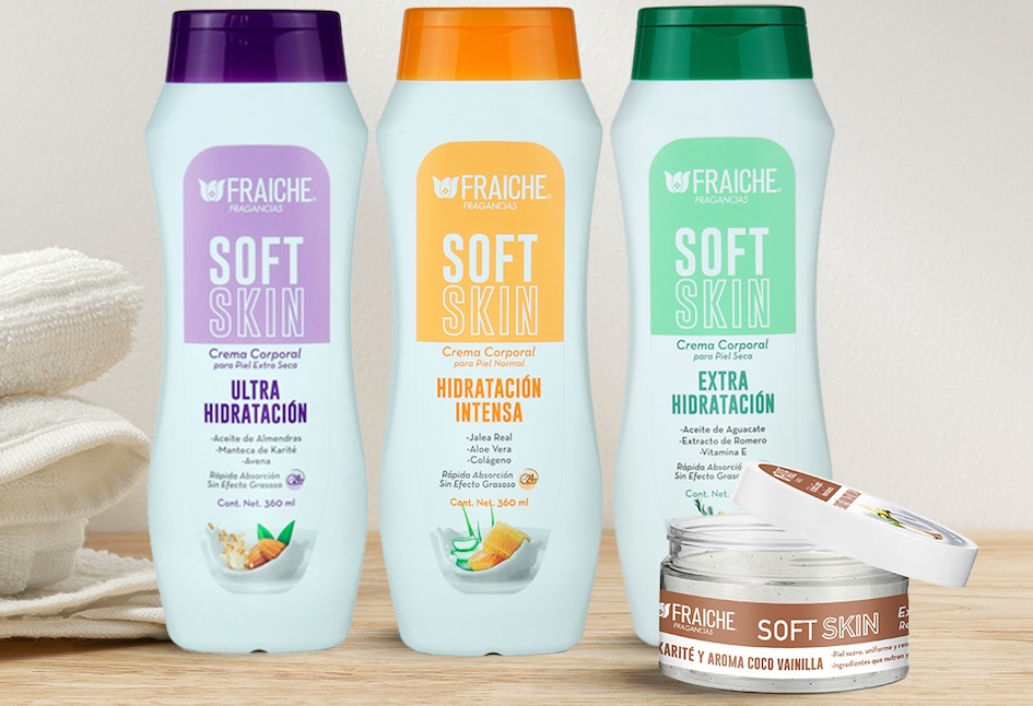 Descubre la nueva línea de cremas Soft Skin y transforma tu piel en ...