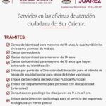 Brinda Atención Ciudadana del Suroriente diversos servicios a la ciudadanía 3 3 1