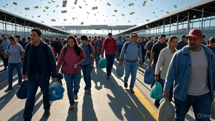 Migrantes trabajando - Sputnik Mundo, 1920, 04.06.2025